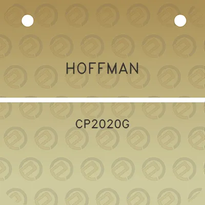 hoffman-cp2020g