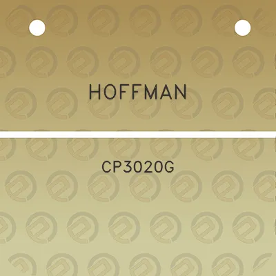 hoffman-cp3020g