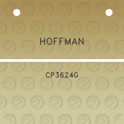 hoffman-cp3624g