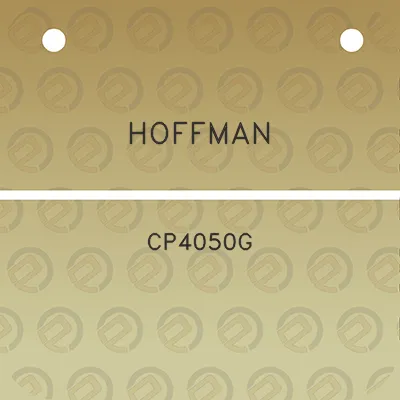 hoffman-cp4050g