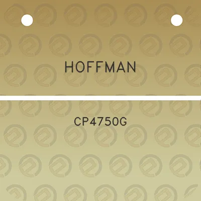 hoffman-cp4750g