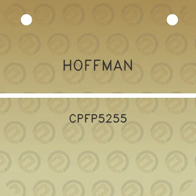 hoffman-cpfp5255