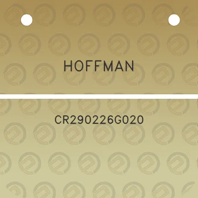 hoffman-cr290226g020