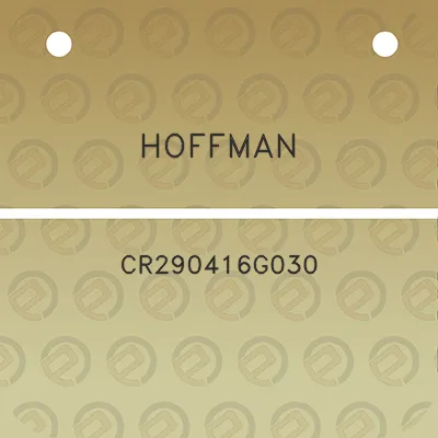 hoffman-cr290416g030