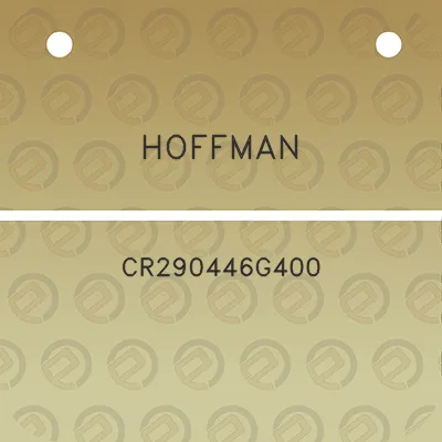 hoffman-cr290446g400