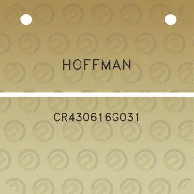 hoffman-cr430616g031