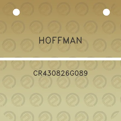 hoffman-cr430826g089