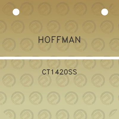 hoffman-ct1420ss