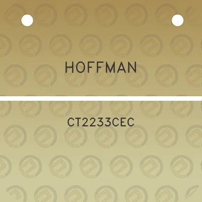 hoffman-ct2233cec