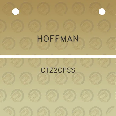 hoffman-ct22cpss