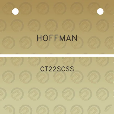 hoffman-ct22scss