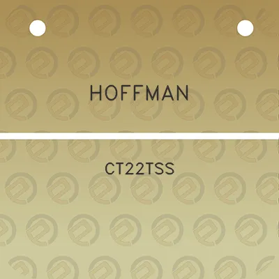 hoffman-ct22tss