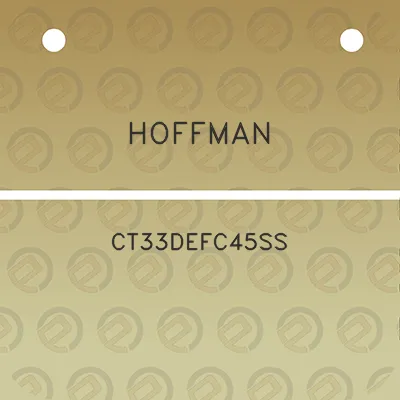 hoffman-ct33defc45ss