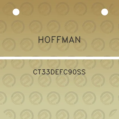 hoffman-ct33defc90ss