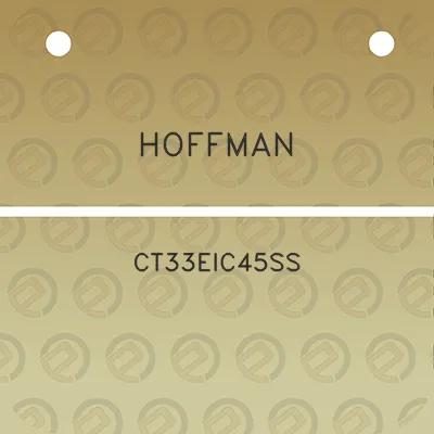 hoffman-ct33eic45ss