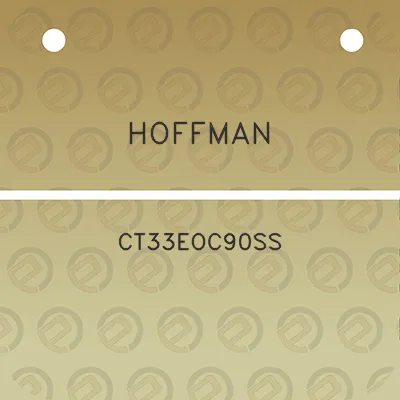 hoffman-ct33eoc90ss