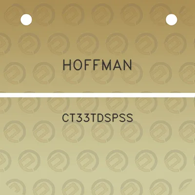 hoffman-ct33tdspss