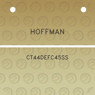 hoffman-ct44defc45ss