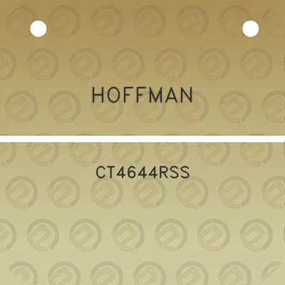 hoffman-ct4644rss