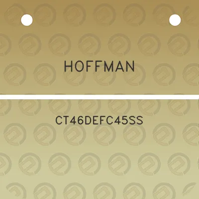 hoffman-ct46defc45ss