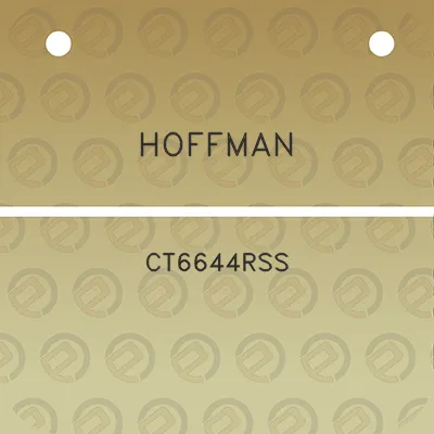 hoffman-ct6644rss