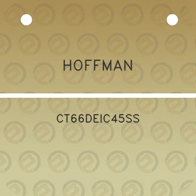 hoffman-ct66deic45ss