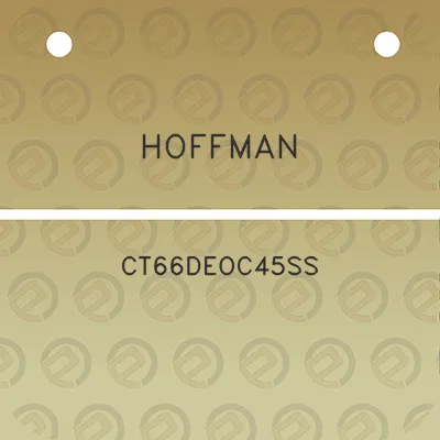 hoffman-ct66deoc45ss