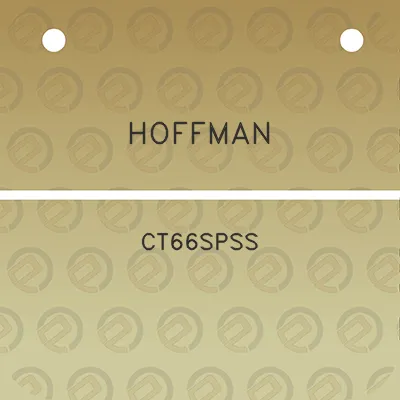 hoffman-ct66spss