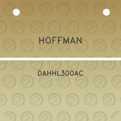 hoffman-dahhl300ac