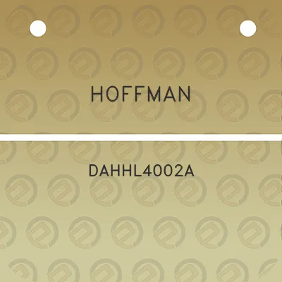 hoffman-dahhl4002a