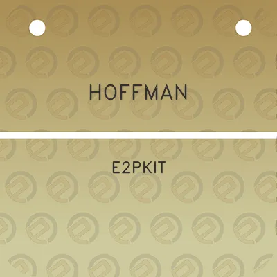 hoffman-e2pkit