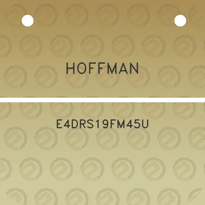 hoffman-e4drs19fm45u