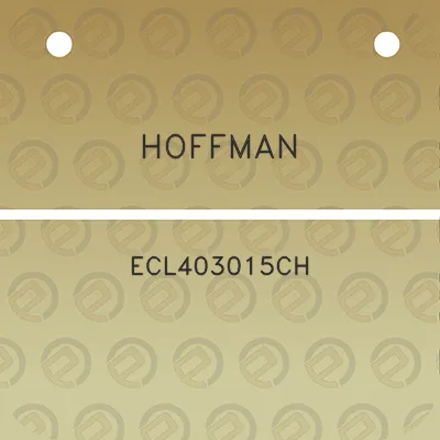 hoffman-ecl403015ch