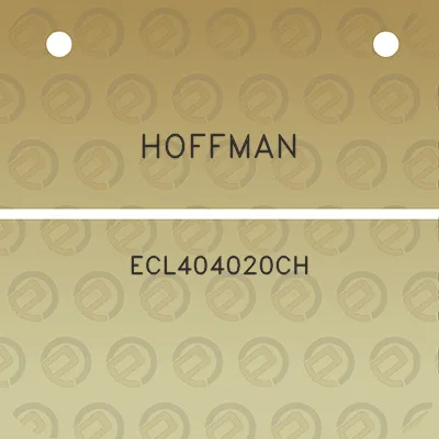 hoffman-ecl404020ch