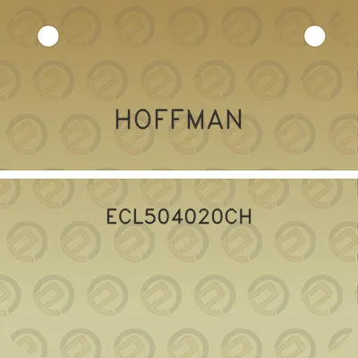 hoffman-ecl504020ch