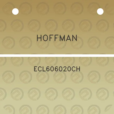 hoffman-ecl606020ch