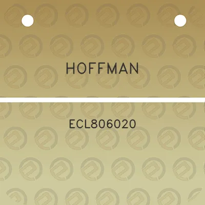 hoffman-ecl806020