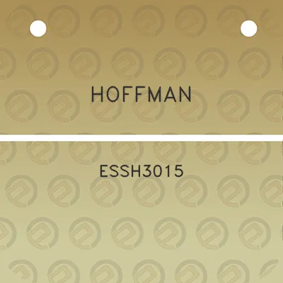 hoffman-essh3015