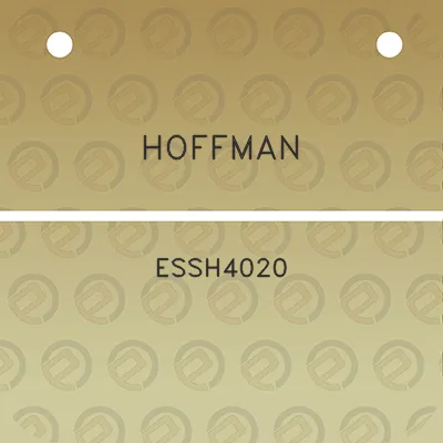 hoffman-essh4020