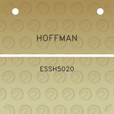 hoffman-essh5020