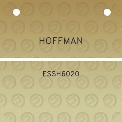 hoffman-essh6020