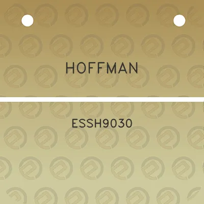 hoffman-essh9030