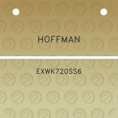 hoffman-exwk720ss6