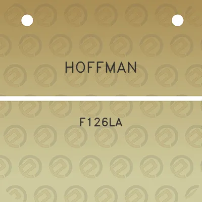 hoffman-f126la