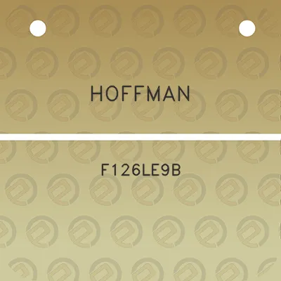 hoffman-f126le9b