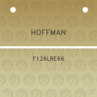 hoffman-f126lre66