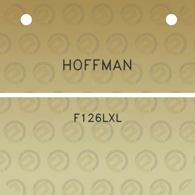 hoffman-f126lxl