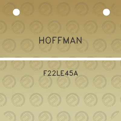 hoffman-f22le45a