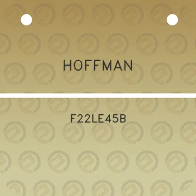 hoffman-f22le45b