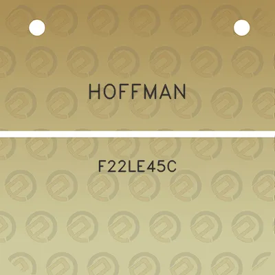 hoffman-f22le45c